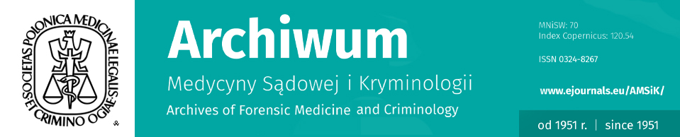 Archiwum Medycyny Sądowej i Kryminologii logo