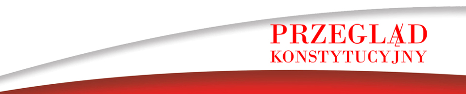 logotype of Przegląd Konstytucyjny 