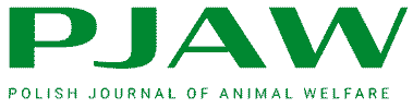 Polish Journal of Animal Welfare (PJAW) banner czasopisma